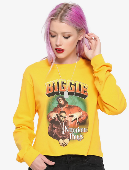 notorious big crop top